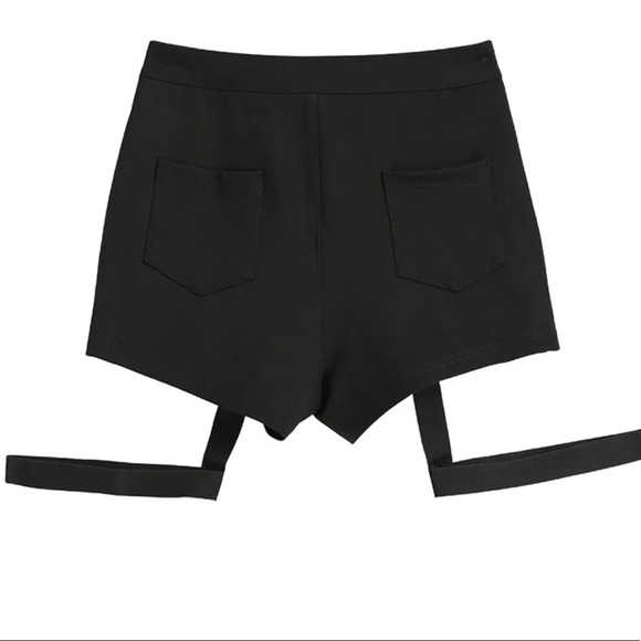 High wasted leopard stone shorts - Picture 8 of 9